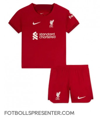 Liverpool Hemmatröja Barn 2022-23 Kortärmad (+ korta byxor)